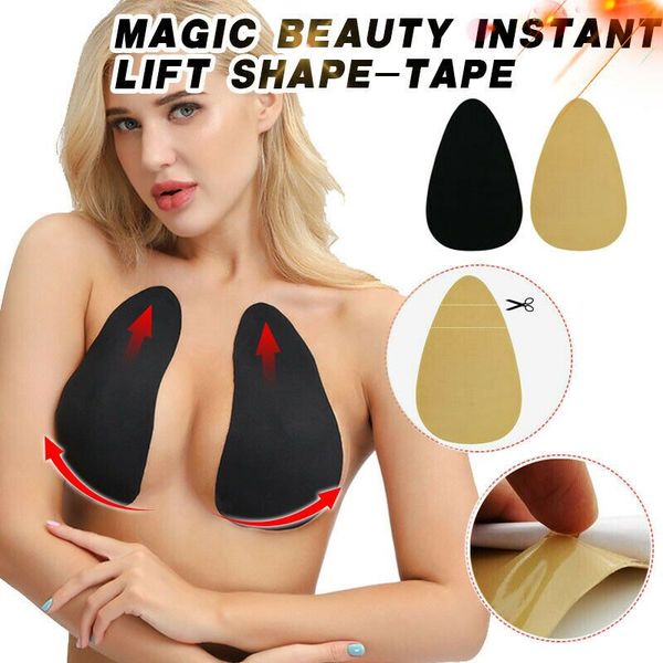 

magic beauty instant lift shape-tape lift women invisible brassy tape breast bra