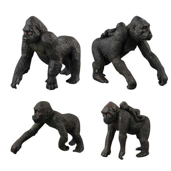 

children model zoo toy model wild animal world set chimpanzees a cross border
