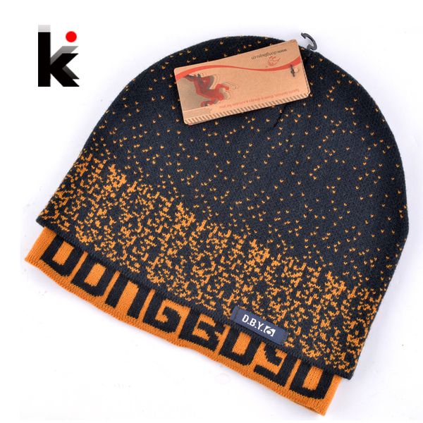 

2017 beanies for men bonnet winter hats mask beanie knitted wool hat double thick rasta caps hat for men 3 colors