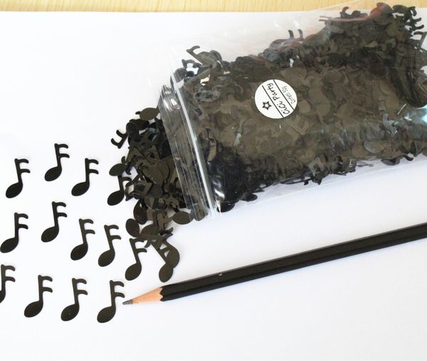 20 10mm 50 S Rock Roll Party Decorations Table Scatter Musical