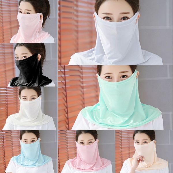 

bh5ca 2020 qingchunxu ycling baff scarf bandana face shield running bike balaclava face bandage hat scarf men's headband full masks mas, Black