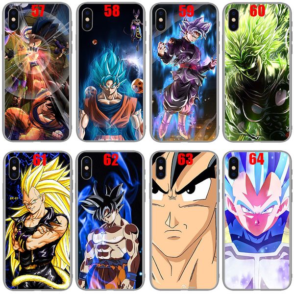 

Dragon Ball DragonBall z goku Phone Tempered Glass TPU Case Cover for Samsung Galaxy Note9 S9 s9plus s10 S10e s10plus