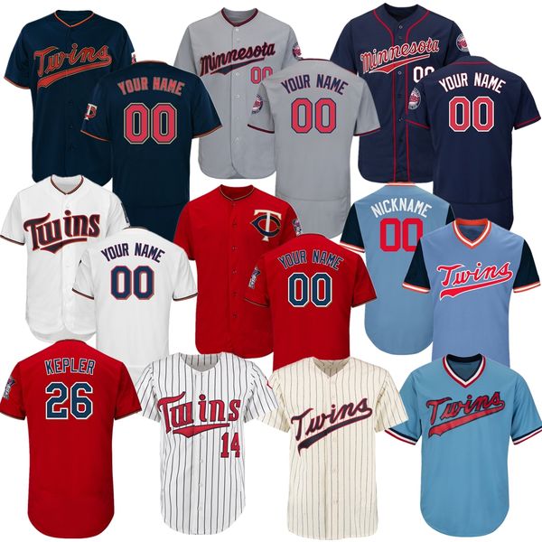 

Minnesota Custom Twins Jersey 33 Martin Perez 35 Michael Pineda 55 Taylor Rogers 15 Jason Castro 18 Mitch Garver