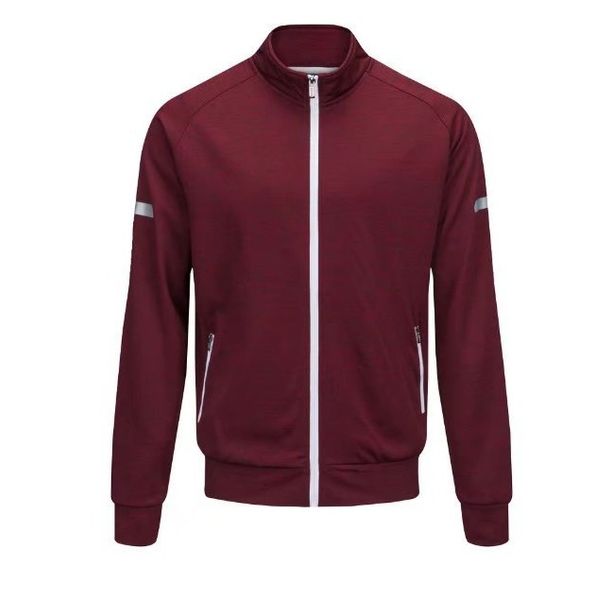 

mens running jackets zipper thicker fleece coat fitness outdoor fitting sports soccer training gym jogging jacket, Black;brown
