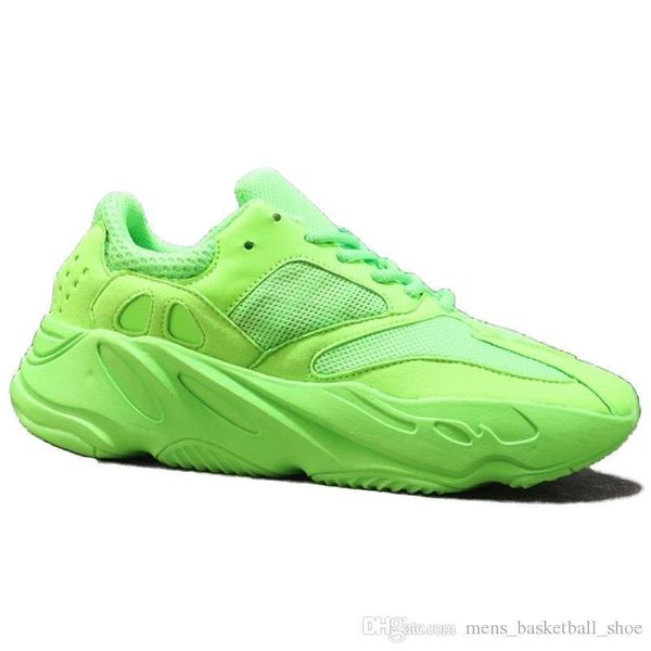 

700 designer shoes kanye west wave frozen yellow sports running shoe breathable 3m shoes sneakers womens mens run shoes
