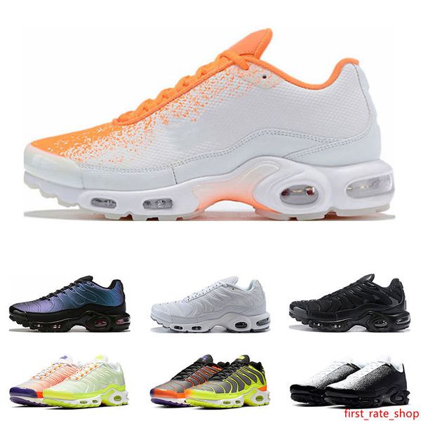 

hotsale new tn plus кроссовки для мужчин белый черный оранжевый вольт цвет флип гипер малиновый спортивные кроссовки тренеры размер 40-45