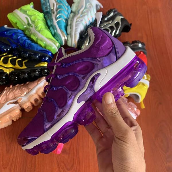 

Nike Air VaporMax Plus TN 2019 новых мужчин женщин кроссовки TN Plus дышащий Cusion Desingers повседневная обувь на открытом воздухе новое поступление цвет US5.5-11 EUR36-45