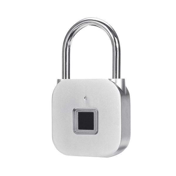 Blocco delle impronte digitali Mini antifurto portatile Blocco di sicurezza senza chiave con impronta digitale intelligente per Perfettamente utilizzato per porte, armadi, zaini, stora