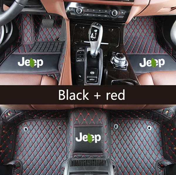 Compre Jeep Grand Cherokee 2007 2018 Alfombrilla De Coche De Lujo Rodeada Por Una Alfombra De Interior Impermeable De Cuero Resistente Al Desgaste Y