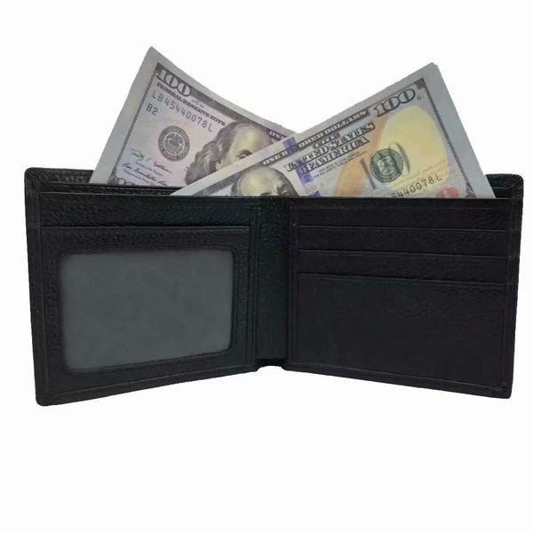 

2020 luxury mens wallet 2019 men's leather with designer wallets for men purse wallet men wallet dust bag, Red;black
