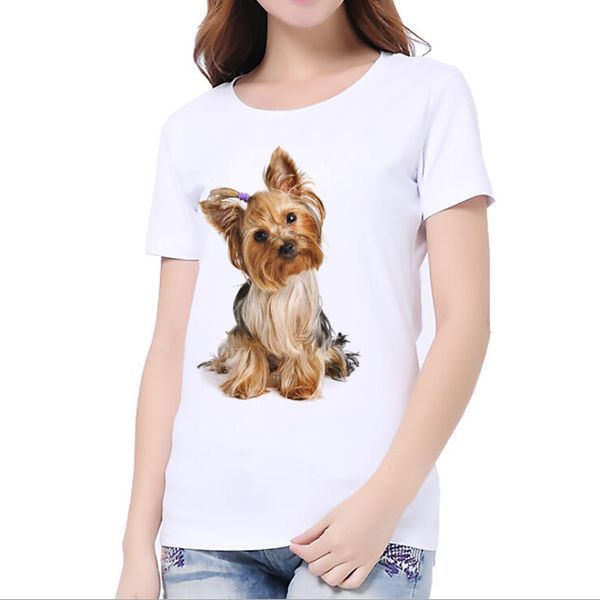 

womens designer women shirt womens t shirt summer cute animal white shirts cat dog funny printed t shirts harajuku tee