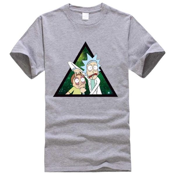 

nueva llegada рик morty hombres camiseta аниме camisetas paz entre el mundo народной camiseta ьотте рик морти camiseta пара hombres camiseta, White;black