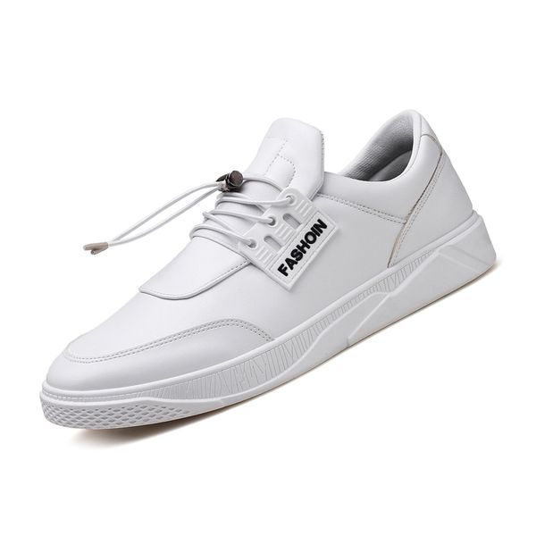 

brand men casual shoes spring autumn casual shoes men breathable fashion black white