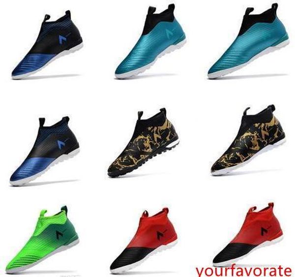 

ace tango 17 purecontrol tf indoor soccer cleats turf in soccer shoes ace football boots dragon laceless boots gold mens red