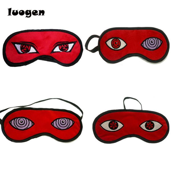 2019 Patch Anime Naruto Cosplay Prop Uchiha Madara Sharingan Light Cover Mask Cover Sleeping Mask Blindfold Goggles Blinder Eye Patch From App003
