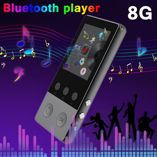 

bluetooth mp3 players 8gb hifi music usb portable 1.8 inch tft screen fm radio hifi music mini player