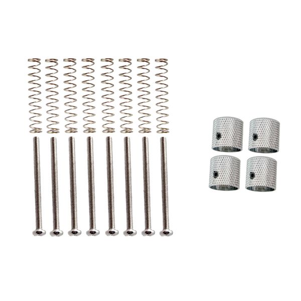 

electric guitar bass volume tone control knobs+humbucker pickup frame screws