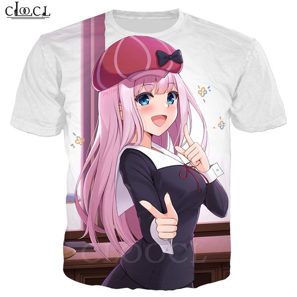 

кагуя sama love is war футболки мужчины женщина 3d печать anime girl fujiwara чика с коротким рукавом толстовка творческих пар пуловера tops, White;black