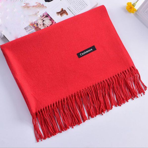 

pure color pashmina women scarves 2019 classical brand design autumn winter scarf accessories, Blue;gray