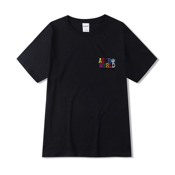 

2019 Новая мода Hip Hop T Shirt Мужчины Женщины Travis Скоттс AstroWorld Harajuku Футболки Wish You Were Here П