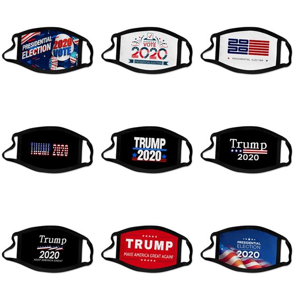 

2020 fast shipping designer trump masks folding valved dust mask pm2.5 formaldehyde face mouth mask safe breathable #396, Black