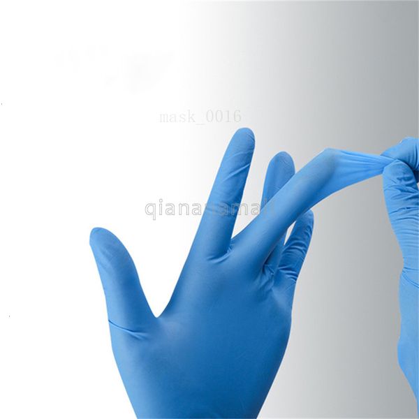 

disposable household 100pcs gloves nitrile elastic clean gloves static food laboratory cleaning rubber gloves r1184-1