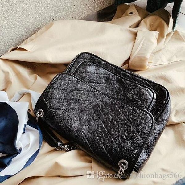 

натуральная кожа высокое качество известный дизайнер мода леди кошелек сумка плечо niki сумки женские сумки горячие продажи