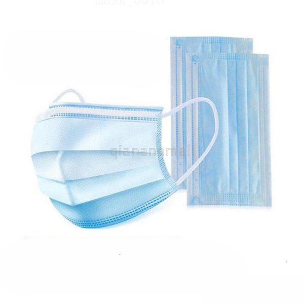 

тканые оптовая non одноразовые маски рот маска 3 слоя фильтра dust л синий earloops 50pcs здоровье бесплатная доставка dhl oi35