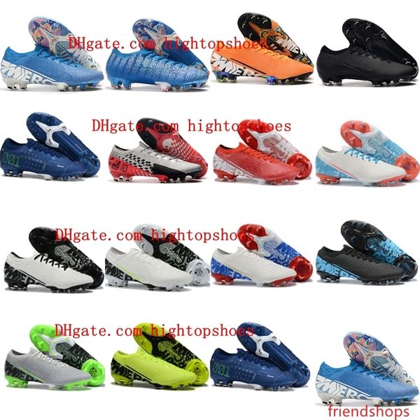 

2019 mens soccer shoes mercurial vapors 13 elite njr fg soccer cleats neymar crampons de football boots scarpe da calcio