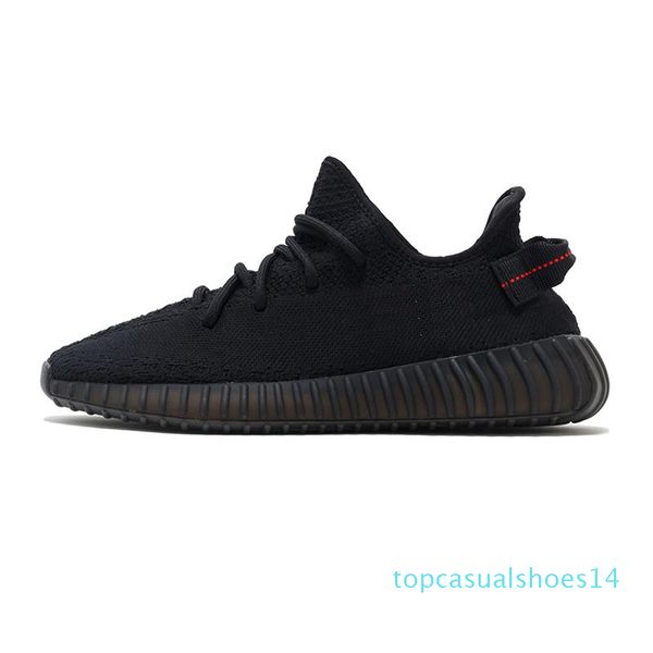 

kanye west 2019 gid glow in dark clay true form hyperspace mens reflective running shoes women sport d designer sneakers t14, Black