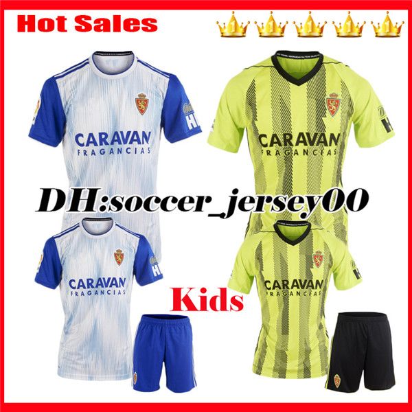 

2019 2020 cami eta real zaragoza occer jer ey kid 19 20 home football zapater pombovazquez ro papuna hvili miguel hirt maillot de foot