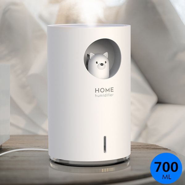 

2019 new 700ml aromatherapy humidifier colorful atmosphere lights car essential oil diffuser usb aroma diffuser for home office