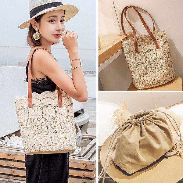 

кружева 2019 сумка для покупок вышивка универсальная сумка