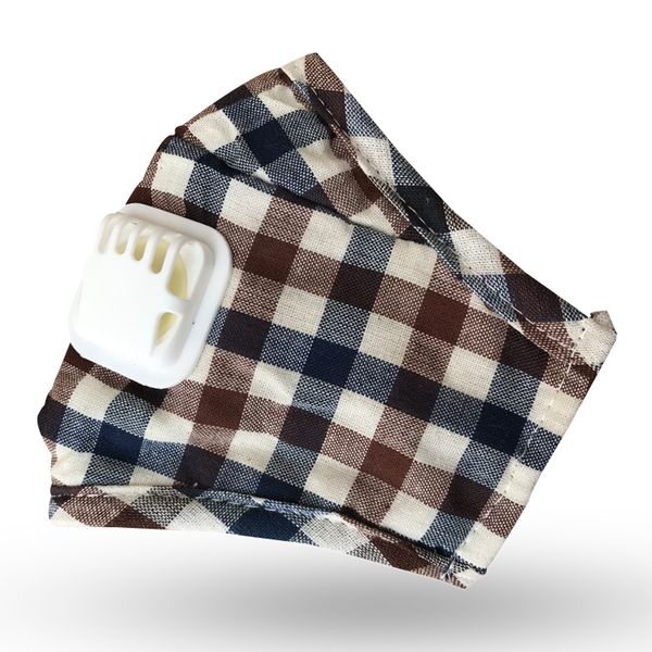 

1шт мода респиратор маска с дыхательным клапаном моющийся хлопок активированный угольный фильтр pm2. 5 рот маски анти-пылевая аллергия