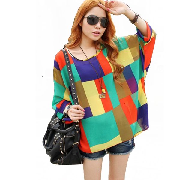 

women blouse plus size 4xl plus size women clothing summer blouses new arrival cover ups european womens casual chiffon shirts, White