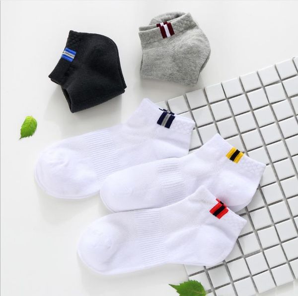 

sports socks, socks, boat socks, low-end leisure fashion socks, Black