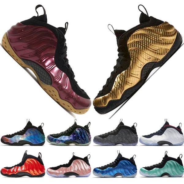 

alternate galaxy 1.0 2.0 olympic penny hardaway liquid gold metallic mens basketball shoes foams one men sports sneakers designer trainers