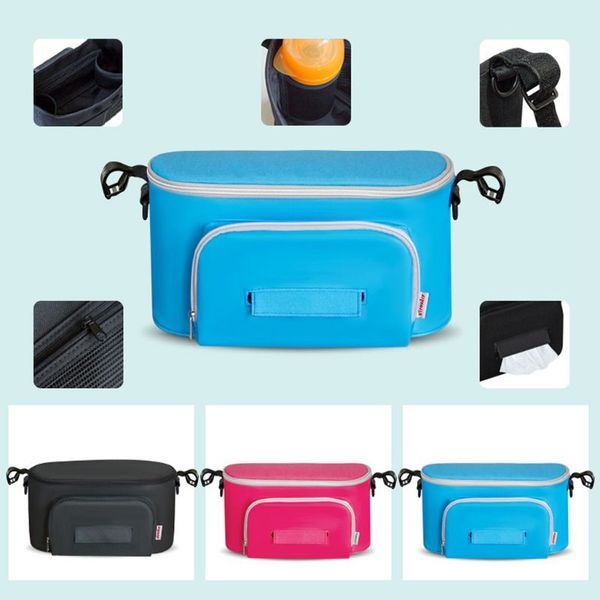 

buggy pram bag organiser, baby pushchair storage bag universal waterproof stroller bag organizer fits all buggy models