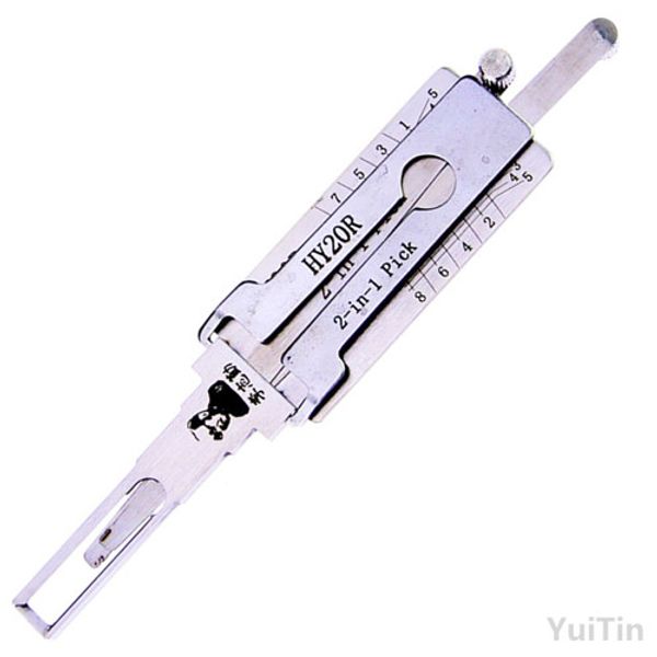 

High quality locksmith tool HY20R 2 in 1 Genuine LiShi Locksmith Professional Car/Auto Repair Tools