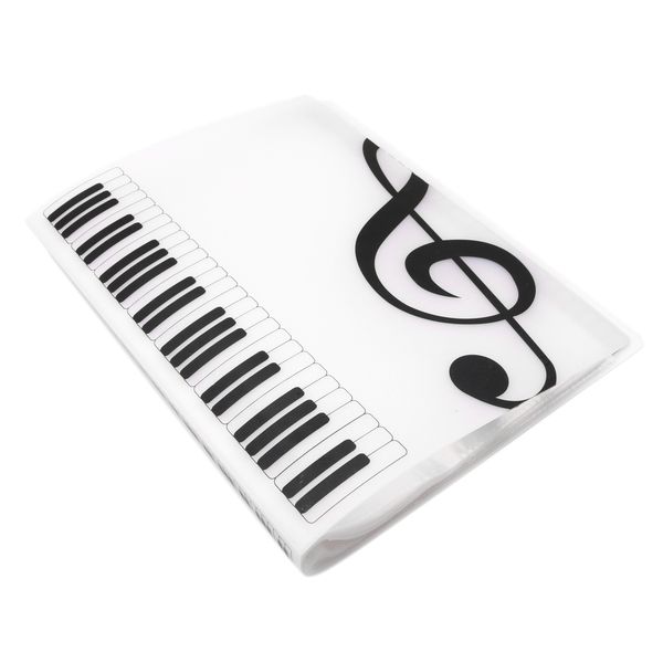 

folder music sheet folder holder, a4 size, 40 pages(white
