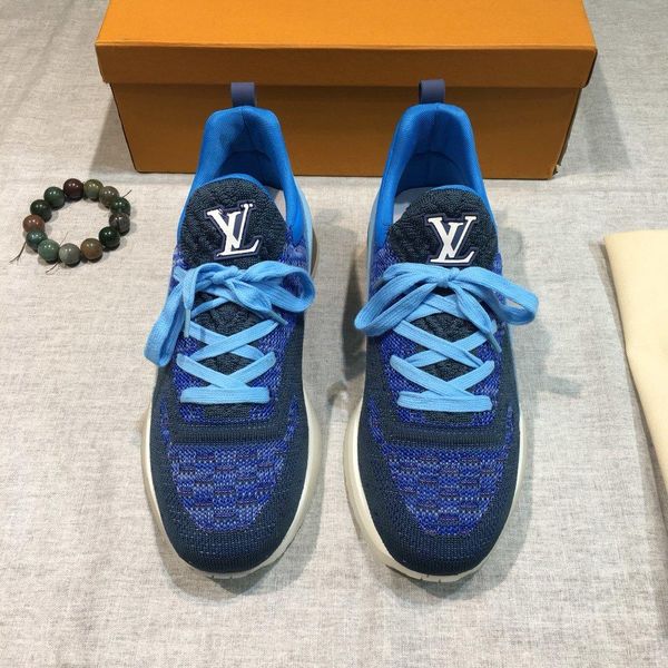 

a9 fashion casual shoes sports shoes men sneakers comfortable breathable knitted uppers original box packaging zapatos hombre, Black