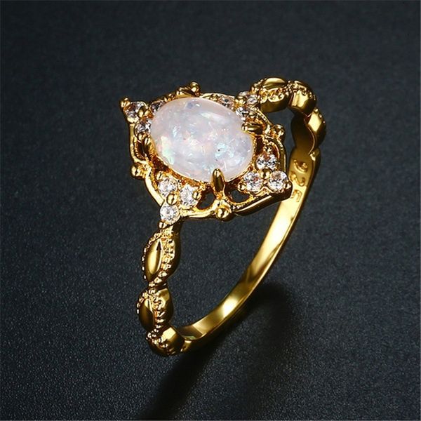 

14k gold oval diamond ring s925 bague gemstone bizuteria jewelry ring for women white z silver color 925 ring with box