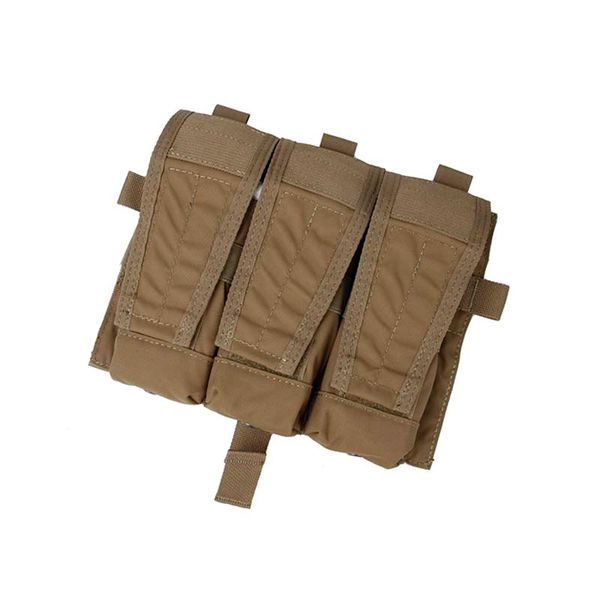 

tmc molle m4 triple mag pouch bag for tactical avs vest front panel