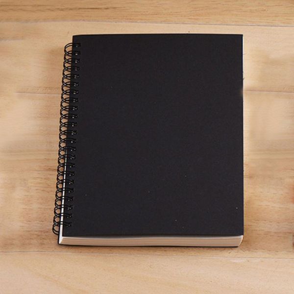 

vintage journal notebook diary drawing painting coil binding stationery diy graffiti school office blank page smooth writing, Purple;pink