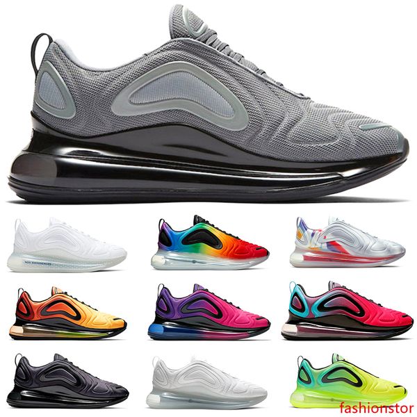 

2020 men sneakers cool grey triple black white running shoes sunrise sunset volt be true pride mens trainer sports size 36-45