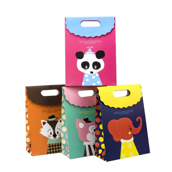 

cartoon animal gift bag cartoon holiday gift paper bag children cordless hand-held paper bags children's fashion bags