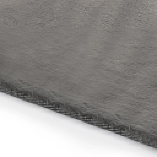 

synthetic rug in dark gray rabbit other home textile