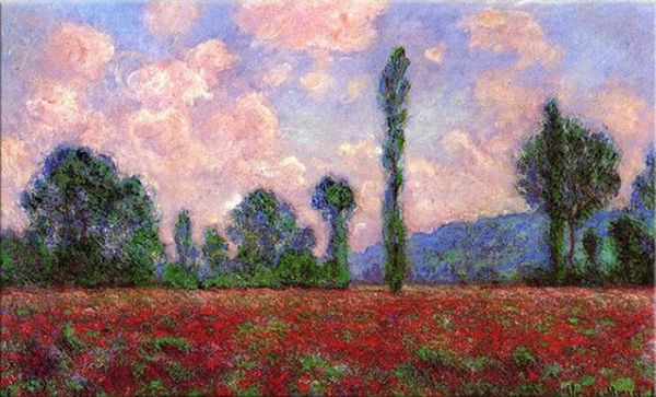 

claude monet bilder - landschaft von vernon home decor handpainted &hd print oil painting on canvas wall art canvas pictures 200106