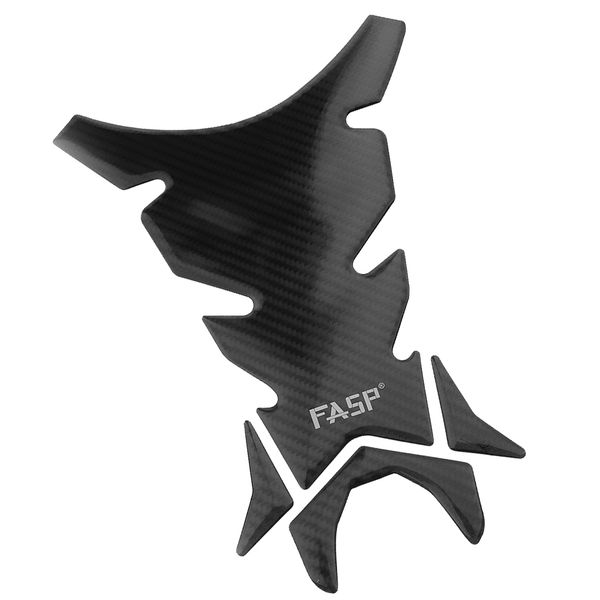 

motorcycle oil gas tank protector sticker decal carbon fiber t09 universal
