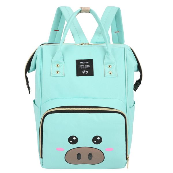 

nappy backpack large capacity cute mummy bag with cartoon print multifunction travel baby care bags bzt045